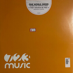One World Order / Dino Valentino / Unique (4) They Wanna Be Free USED VINYL 12INCH