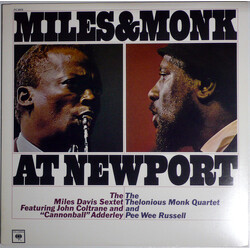 The Miles Davis Sextet / John Coltrane / Cannonball Adderley / The Thelonious Monk Quartet / Pee Wee Russell Miles & Monk At Newport Vinyl LP USED