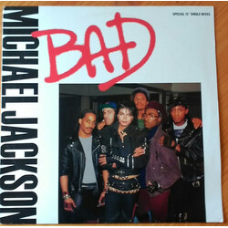 Michael Jackson Bad USED VINYL 12INCH 33 S RPM SINGLE