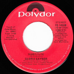 Gloria Gaynor Substitute / I Will Survive Vinyl USED