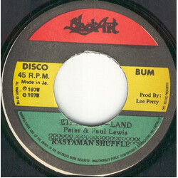 Peter & Paul Lewis Ethiopian-Land USED VINYL 7INCH 45 RPM