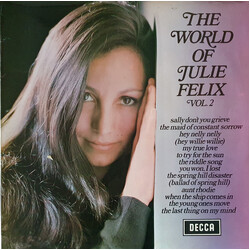 Julie Felix The World Of Julie Felix Vol. 2 Vinyl LP USED