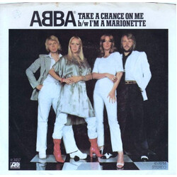ABBA Take A Chance On Me b/w I'm A Marionette USED VINYL 7INCH 45 RPM SINGLE STEREO