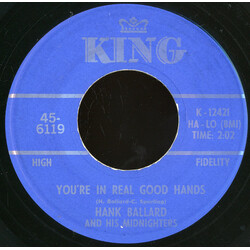 Hank Ballard & The Midnighters You're In Real Good Hands / Unwind Yourself USED VINYL 7INCH 45 RPM SINGLE