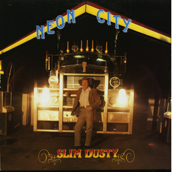 Slim Dusty Neon City Vinyl LP USED