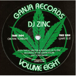 DJ Zinc Volume Eight USED VINYL 12INCH 45 RPM