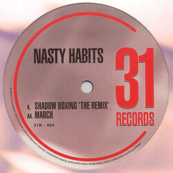 Nasty Habits Shadow Boxing (The Remix) / March USED VINYL 12INCH 33 S RPM STEREO