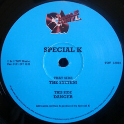Special K The System / Danger USED VINYL 12INCH 45 RPM