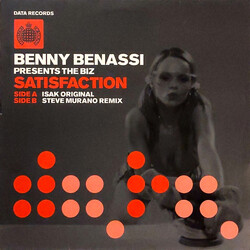 Benny Benassi / The Biz (5) Satisfaction USED VINYL 12INCH 33 S RPM 45 RPM