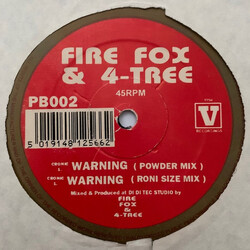 Firefox / 4-Tree Warning USED VINYL 12INCH 45 RPM