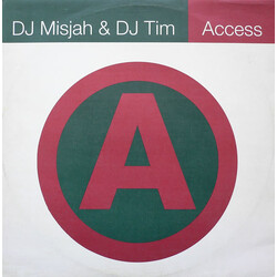 DJ Misjah & DJ Tim Access USED VINYL 12INCH 33 S RPM