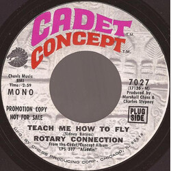 Rotary Connection Teach Me How To Fly USED VINYL 7INCH 45 RPM PROMO STYRENE MONO