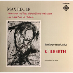 Max Reger / Bamberger Symphoniker / Joseph Keilberth Variationen Und Fuge Über Ein Thema Von Mozart / Eine Ballett-Suite Für Orchester Vinyl LP USED