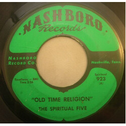 The Spiritual Five Old Time Religion / Stumbling Blocks USED VINYL 7INCH 45 RPM