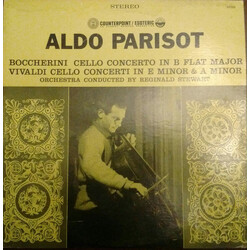 Aldo Parisot / Baltimore Conservatory Orchestra / Reginald Stewart Boccherini:  Cello Concerto In B Flat Major/Vivaldi:  Cello Concerti In E Minor & A
