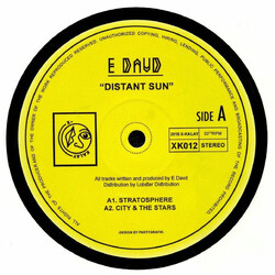 E Davd Distant Sun USED VINYL 12INCH 33 S RPM