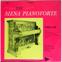 Marisa Regules / Claude Debussy Debussy On The Siena Pianoforte Vinyl LP USED