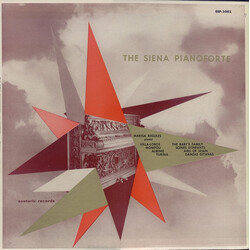 Marisa Regules / Heitor Villa-Lobos / Frederic Mompou / Isaac Albéniz / Joaquín Turina The Siena Pianoforte Vinyl LP USED