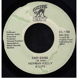 Herman Kelly & Life Easy Going / Dance To The Drummer Beat USED VINYL 7INCH 45 RPM