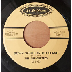 The Milionettes Down South In Dixieland USED VINYL 7INCH 45 RPM