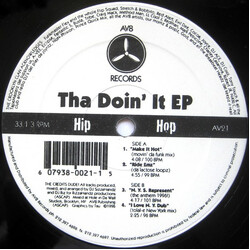 Crooklyn Clan Crooklyn Clan Presents: Tha Doin' It EP USED VINYL 12INCH EP