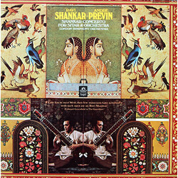 Ravi Shankar / André Previn / The London Symphony Orchestra Shankar: Concerto For Sitar & Orchestra Vinyl LP USED