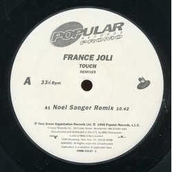 France Joli Touch (Remixes) USED VINYL 12INCH 33 S RPM PROMO