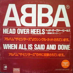 ABBA Head Over Heels / When All Is Said And Done USED VINYL 12INCH PROMO 33 S RPM