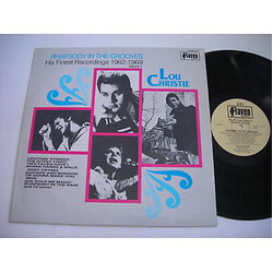 Lou Christie Rhapsody In The Grooves: His Finest Recordings 1962-1969 Volume 1 Vinyl LP USED