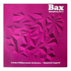 Arnold Bax / London Philharmonic Orchestra / Raymond Leppard Symphony No 5 Vinyl LP USED