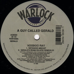 A Guy Called Gerald Voodoo Ray USED VINYL 12INCH 33 S RPM