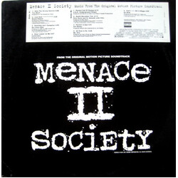 Various Menace II Society (Music From The Original Motion Picture Soundtrack) Vinyl LP USED