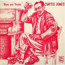Curtis Jones Blues And Trouble Vinyl LP USED