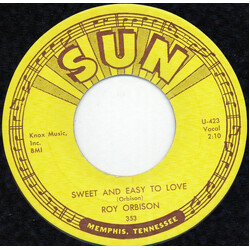 Roy Orbison Sweet And Easy To Love USED VINYL 7INCH 45 RPM SINGLE REISSUE