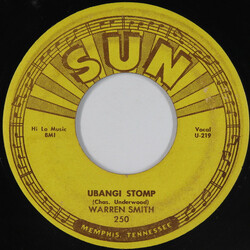 Warren Smith (3) Ubangi Stomp / Black Jack David USED VINYL 7INCH 45 RPM SINGLE