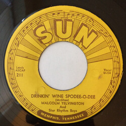 Malcolm Yelvington And Star Rhythm Boys Drinkin' Wine Spodee-O-Dee USED VINYL 7INCH 45 RPM SINGLE
