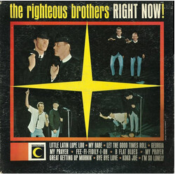 The Righteous Brothers Right Now! Vinyl LP USED