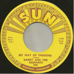 Randy & The Radiants My Way Of Thinking / Truth From My Eyes USED VINYL 7INCH 45 RPM SINGLE