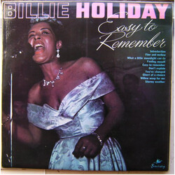 Billie Holiday Easy To Remember Vinyl LP USED