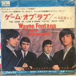 Wayne Fontana & The Mindbenders The Game Of Love USED VINYL 7INCH 45 RPM SINGLE MONO