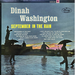 Dinah Washington September In The Rain Vinyl LP USED