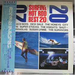 Various Surfin' & Hot Rod Best 20 Vinyl LP USED