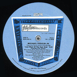 Michael Pedicin, Jr Just West Of The East Side Vinyl 12" USED