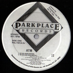 ATM (10) Try Me USED VINYL 12INCH 33 S RPM PROMO