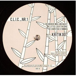 C.L.I.C. Nr. 1 USED VINYL 12INCH