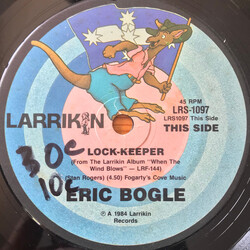 Eric Bogle Lock-Keeper / Birds Of A Feather USED VINYL 7INCH 45 RPM SINGLE