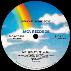 Heavy D. & The Boyz Mr. Big Stuff Vinyl 12" USED