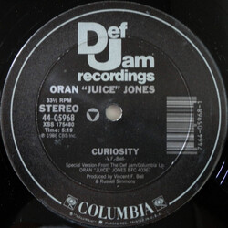 Oran 'Juice' Jones Curiosity VINYL 12" USED