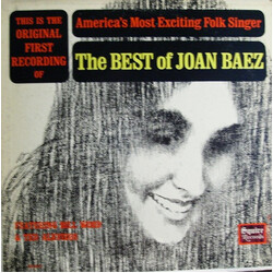 Joan Baez The Best Of Joan Baez Vinyl LP USED