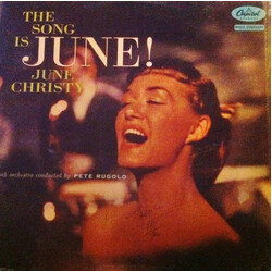 June Christy / Pete Rugolo The Song Is June! Vinyl LP USED